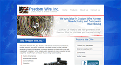 Desktop Screenshot of freedomwireinc.com